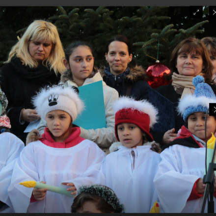 Gyertyagyújtás Szolnokon