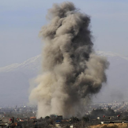 Rakétatámadás történt Damaszkuszban