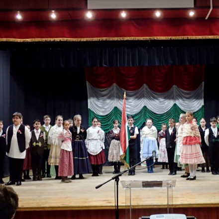 Így ünnepeltek március 15-én Nyíradonyban 