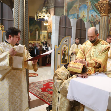 A Szentlélek kegyelméből diakónussá lett 