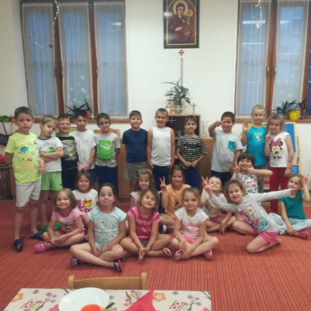 Pizsiparti a Szent Efrém Oviban 