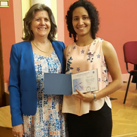 Szabó nyelvi díjas lett a Szent Bazil diákja