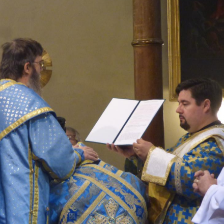 Diakónusszentelés és templombúcsú Miskolcon