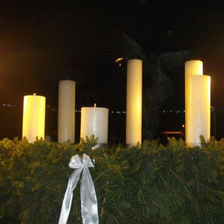 Adventi gyertyagyújtás Hajdúdorogon 