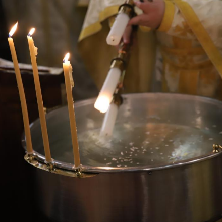Istenjelenés (vízkereszt) ünnepe és vízszentelés a főszékesegyházban 
