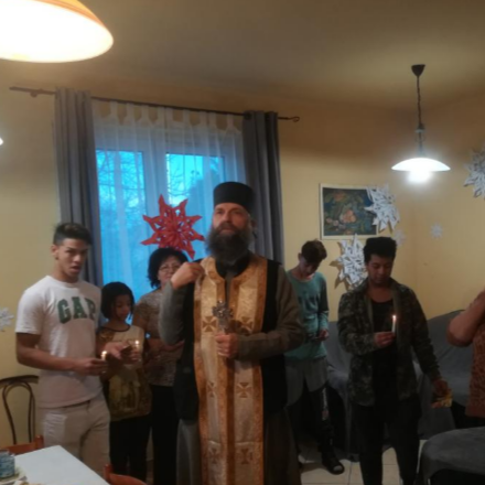 Érseki lakásotthon szentelés