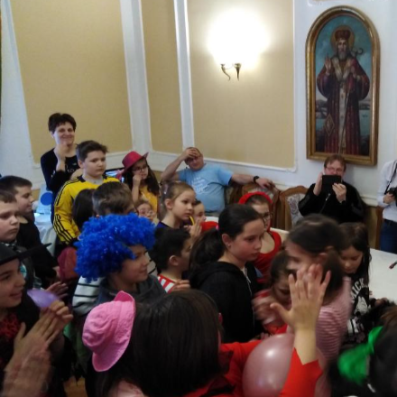 Gyermekek farsangja a Debreceni Görögkatolikus Parókián