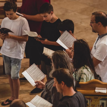 Máriapócson táboroztak a pomázi parókia családjai 