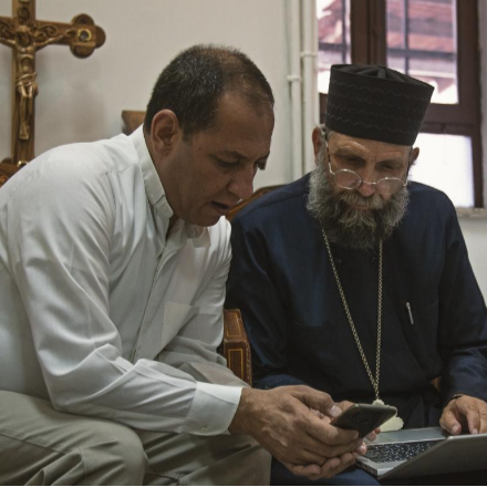 Fülöp metropolita atya megérkezett Szíriába