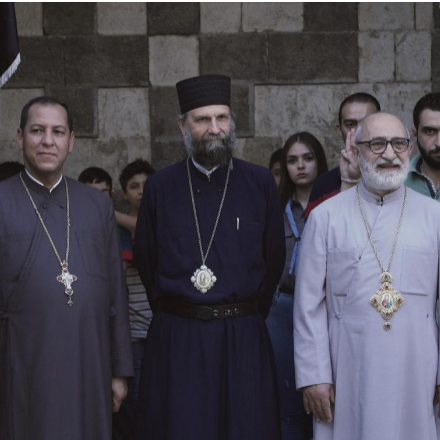 Trombitaszóval várták Fülöp metropolita atyát Damaszkuszban