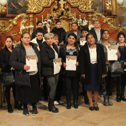 Újabb cigánypasztorációs lelkipásztori munkatársakat képzett a Boldog Ceferino intézet