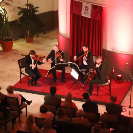 A kamarazene világába kalauzolta el a debreceni közönséget az Accord Quartet