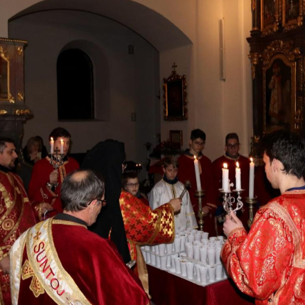 Isteni tűz költözik belénk az Eucharisztiával - Előszenteltek Liturgiája Hajdúdorogon