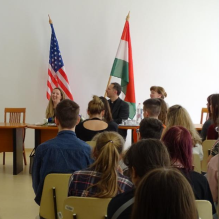 Amerika-nap a Leövey Gimnáziumban