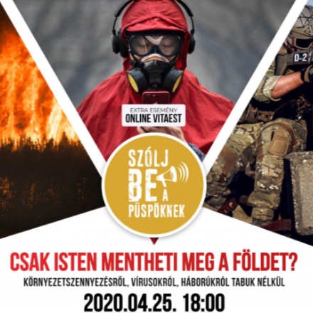 Négy püspököt kérdezhetünk online: mi lesz a világgal?