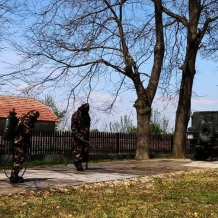 Fertőtlenítettek a Szent Lukács Szeretetszolgálat idősotthonaiban