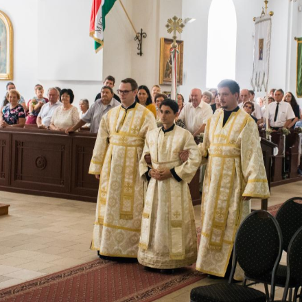 Jézus követése a tökéletes szeretet hirdetése - Kaskötő Miklós diakónusszentelése
