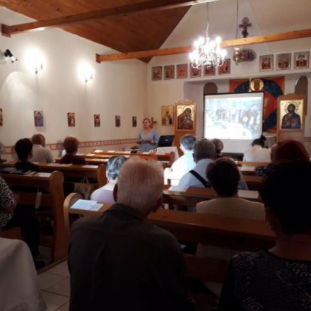 A proszfora készítésének hagyományáról tartott előadást Szabó Irén néprajzkutató 