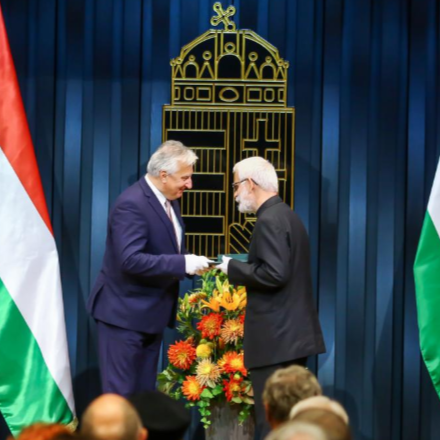 Magyar Érdemrend lovagkereszt kitüntetést kapott Ivancsó István atya