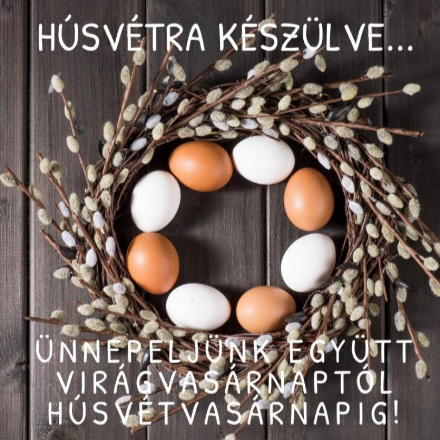Virágvasárnaptól - Húsvétvasárnapig - így ünnepel Debrecen 