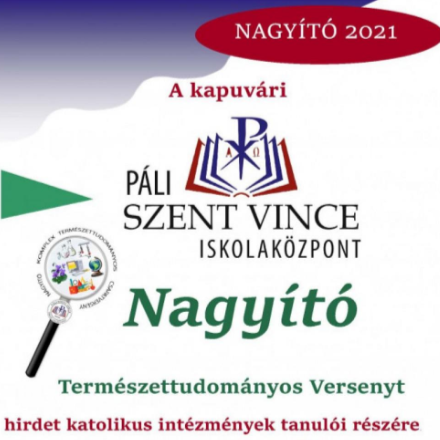 Nagyító - Országos természettudományos verseny általános iskolásoknak