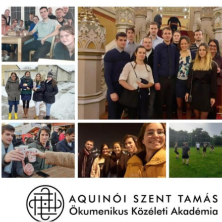 Meghosszabbította jelentkezési határidejét az Aquinói Szent Tamás Ökumenikus Közéleti Akadémia képzésére