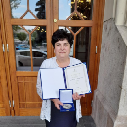 Apáczai Csere János-díjat kapott Gólya Györgyné a Szent Mihály Görögkatolikus Iskola igazgatója