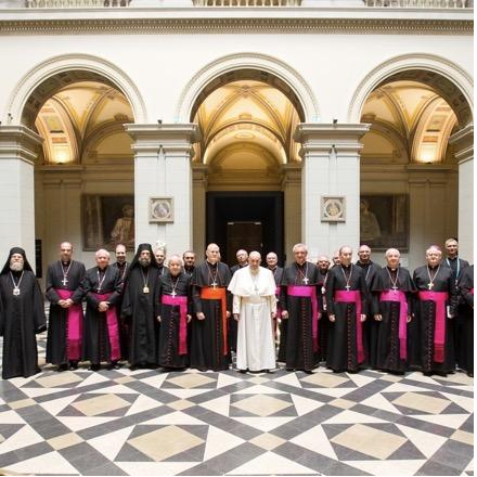 A Szentatya találkozója a magyar püspökökkel