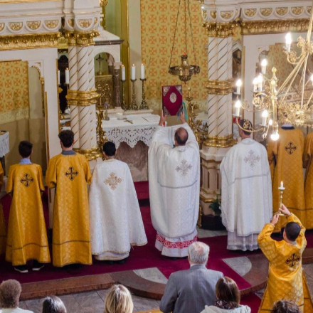 Templombúcsú a Rózsák terén