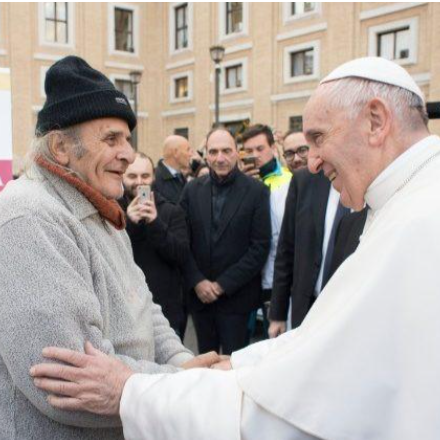 Ferenc pápa üzenete a szegények világnapjára