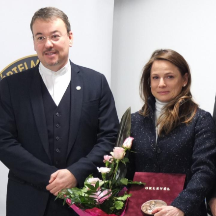 Földi-Kovács Andrea kapta a KÉSZ Szent Adalbert-díját