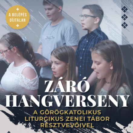 Mindenkit várunk a liturgikus zenei tábor záróhangversenyére! 