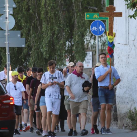 A huszadik ifjúsági gyalogos zarándoklat 0. napja