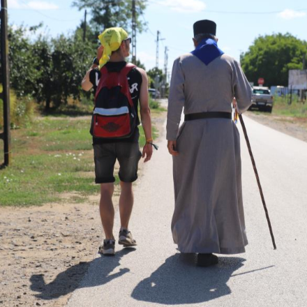 A 20. ifjúsági gyalogos zarándoklat 4. napja