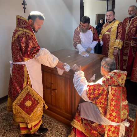 Oltárt helyeztek el a sajópálfalai monostor kápolnájába