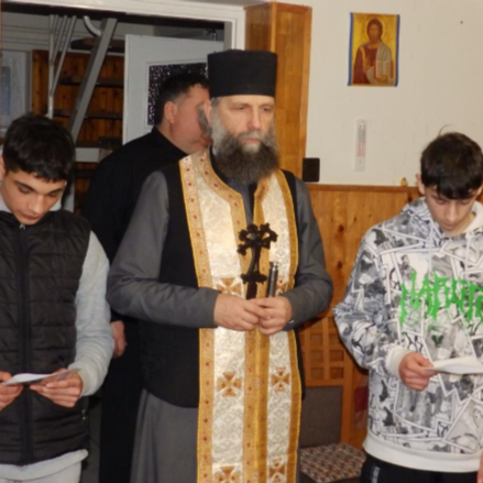 Házszentelés Hajdúnánáson, a Szent Anna Görögkatolikus Gyermekvédelemnél