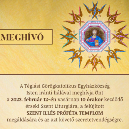 Díszfestést kapott a téglási templom - vasárnap lesz az ünnepélyes megáldása 