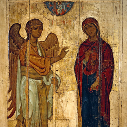 Március 25: a legszentebb Istenszülő örömhírvétele