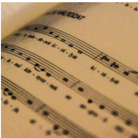 Szertartási utasítás hangos kiegészítése, Fényeshét.